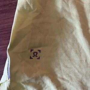 lululemon athletica Yellow Tank Top